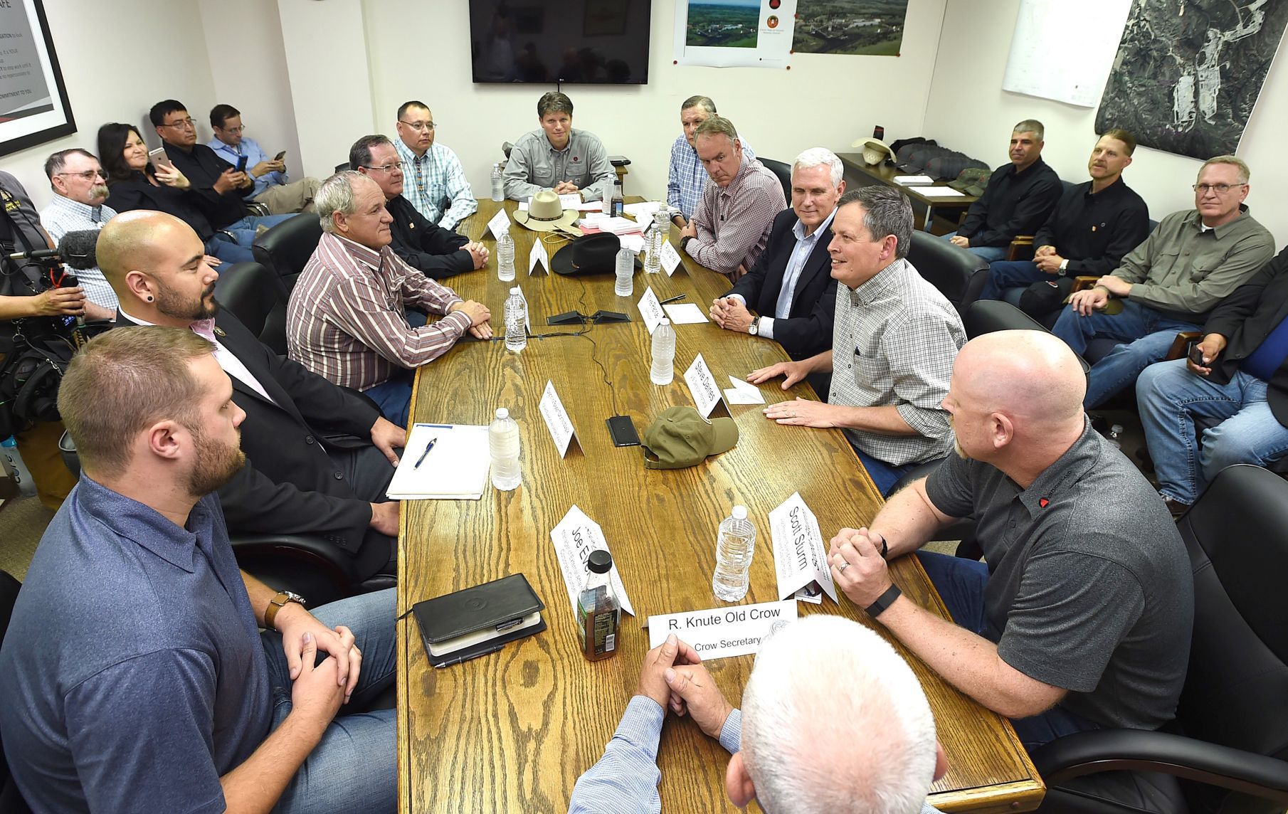 Pence meeting at Westmoreland Coal